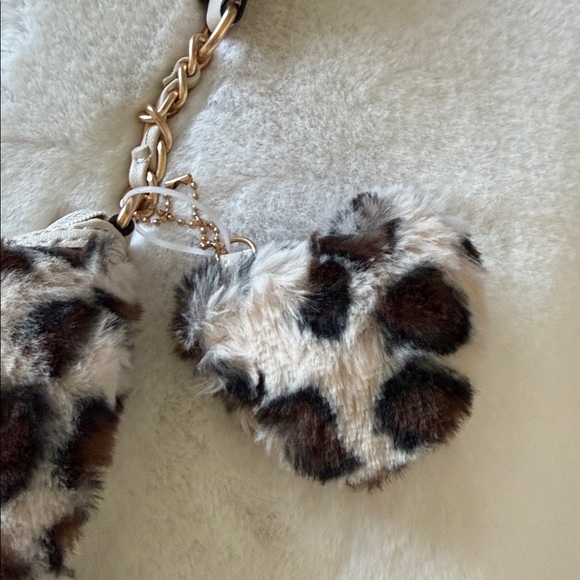 Juicy Couture Furry Leopard Print Tote Bag - Picture 4 of 11